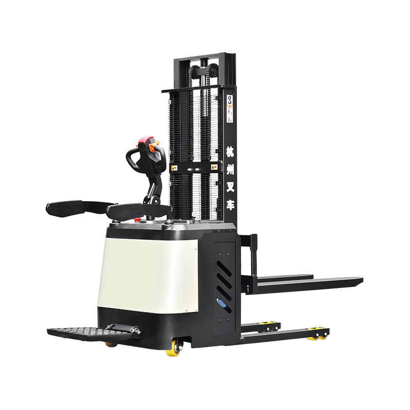 2 tuny Stand-on Electric Pallet Stacker Lift 3M - Hangcha
